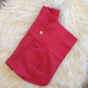 Hot pink Lulu Lemon shorts sz4